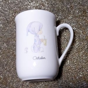 Precious Moments October mug 1984